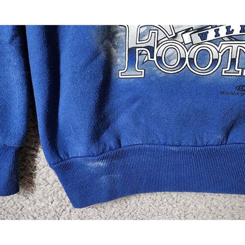 VTG University of Kentucky Wildcats Football Graphic Blue Sweatshirt NCAA Size M - Picture 10 of 15
